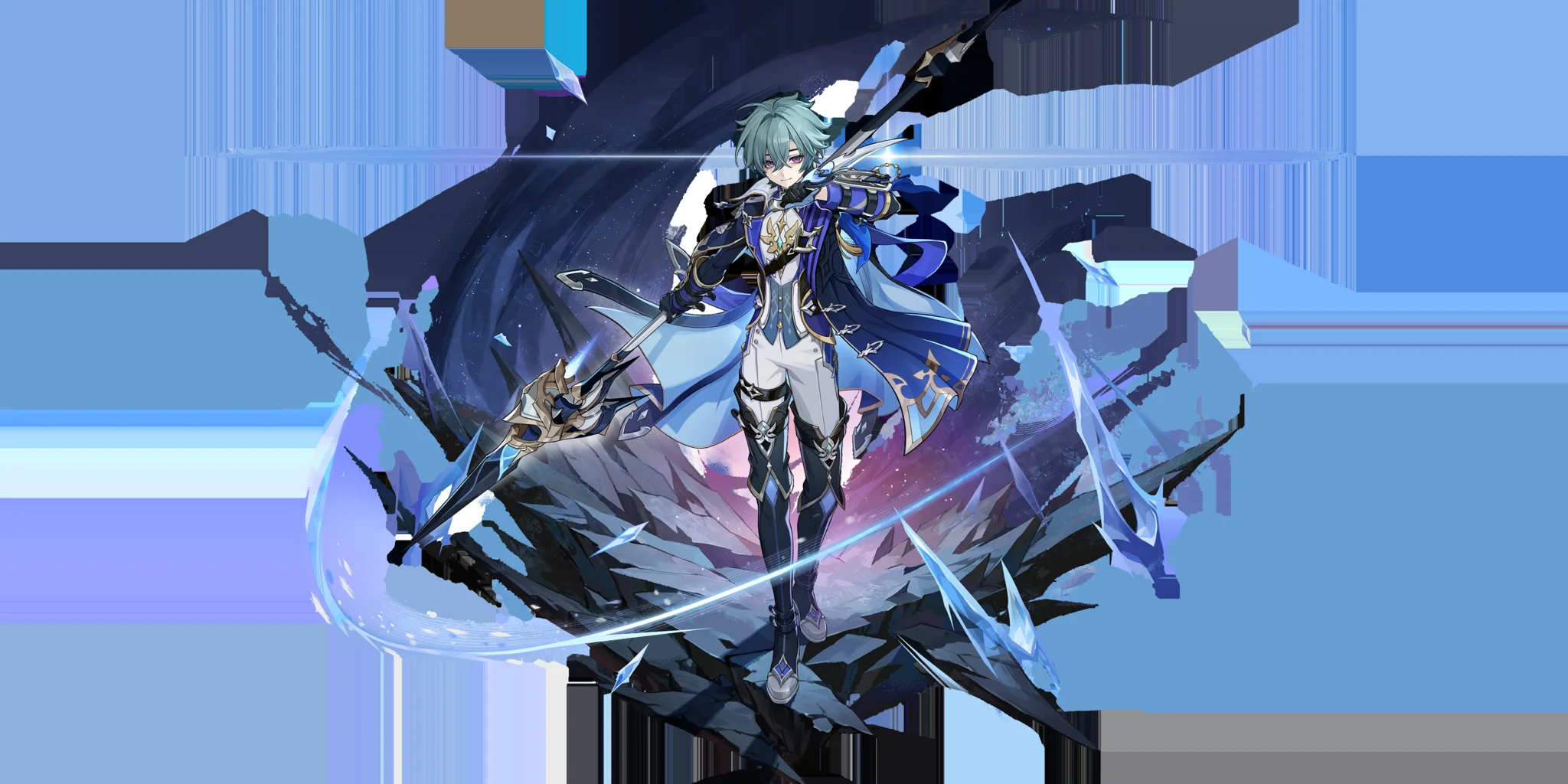 Lohen key art — the Aggressive Vanguard of the Knights of Favonius